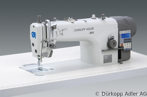 261-160362 Одноигольная швейная машина челночного стежка с плоской платформой и нижним продвижением материала (0261 990002 001)