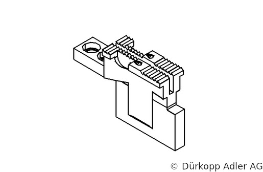 0381 210010 — зубчатая рейка