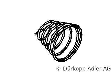 0077 110140 — thread tension spr.