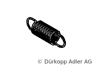 0367 165880 — tensile spring
