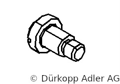 0219 006367 — винт с буртиком