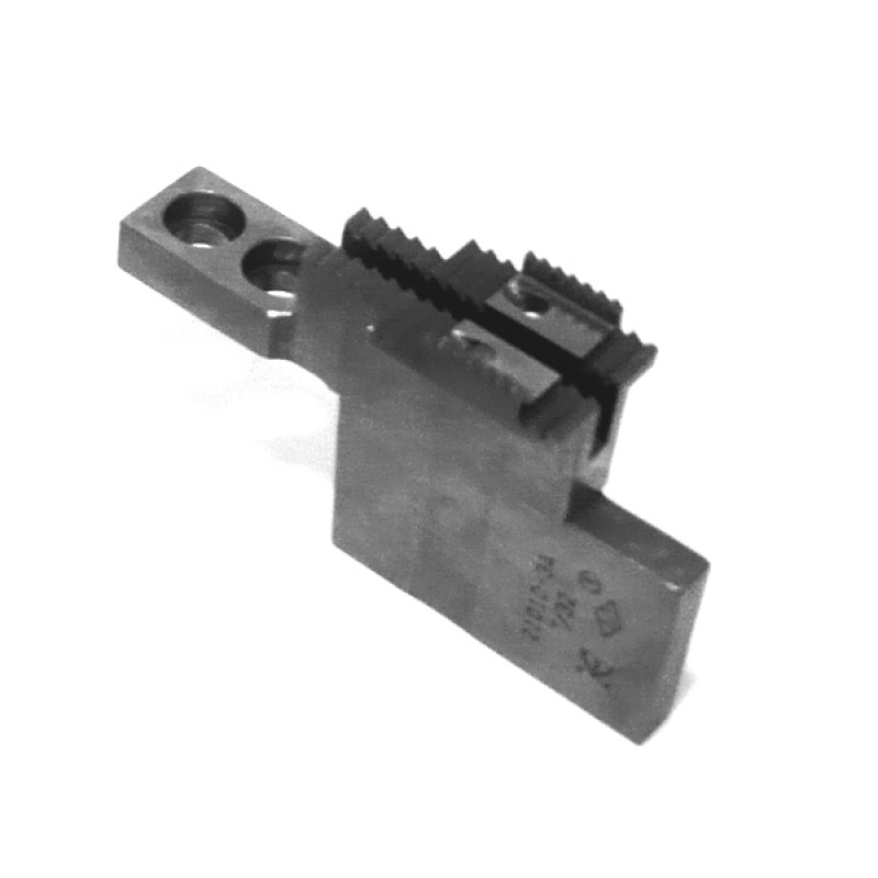 21010-3A Feed Dog — Compensating Feed Dog with Extra Tape Guide * Gauge Set for Brassiere Tape Attaching *