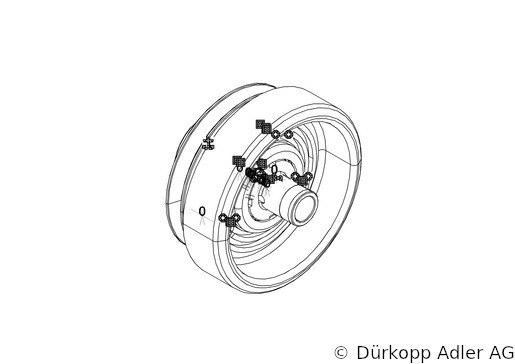 0367 105174 — handwheel flange