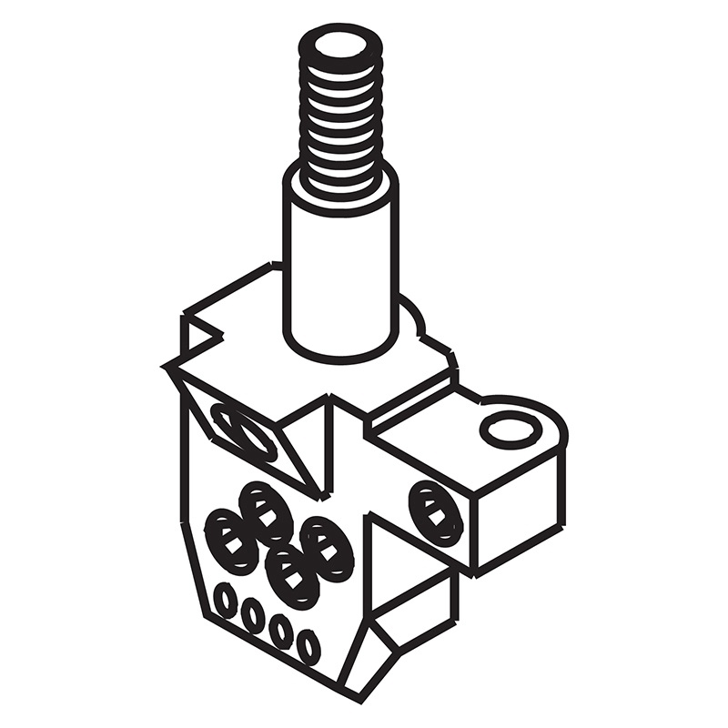P-6.0N4 Needle Clamp — Needle Clamp for Pegasus Coverstitch Machine *Suggest to use with Groz Beckert MY1014A needle. Suitable for machine:
