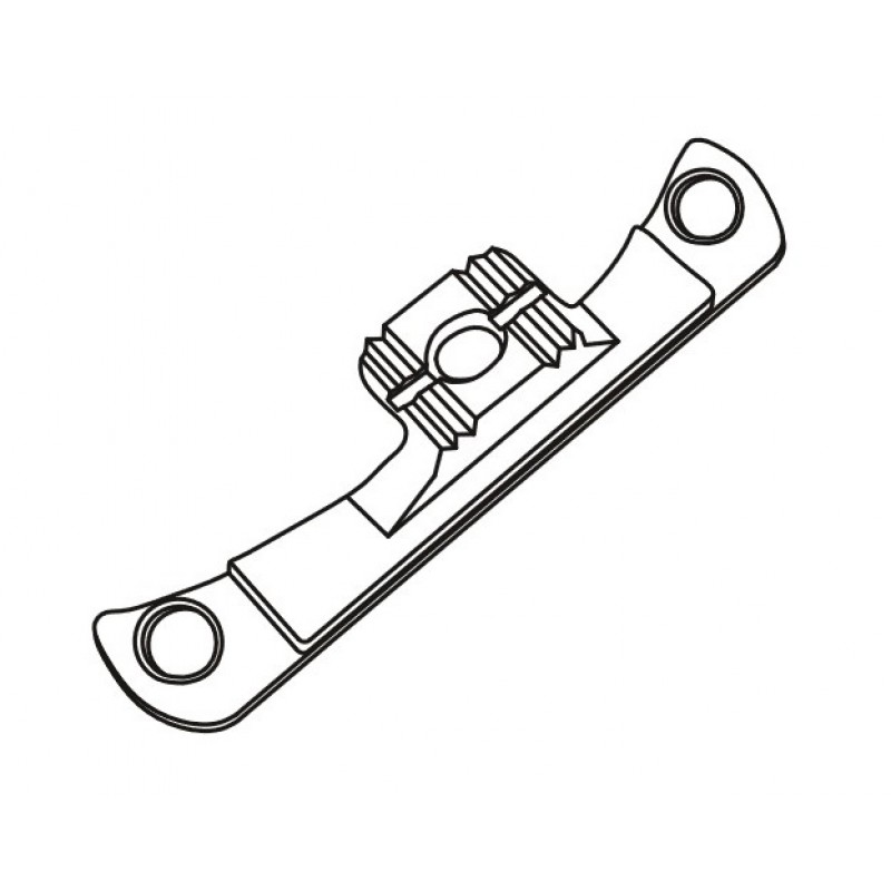 0867-210010FDH Feed Dog — Feed dog with bigger needle hole Feeding size: 11.9 x 8mm Needle Hole Size: 4.2 x 3.2mm