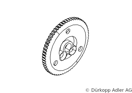 0195 004163 — регулировочное колесо