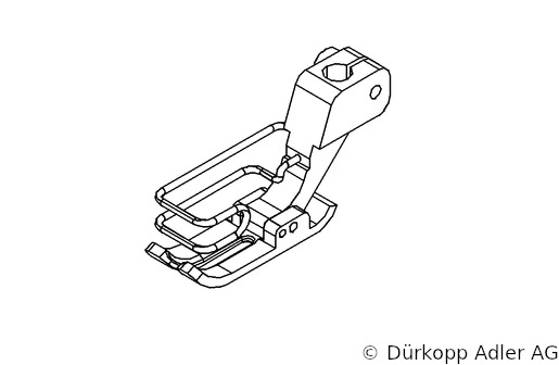 0327 220034 — hinged presser foot