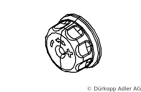0667 115210 — регулировочное колесо