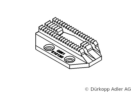 0281 210130 — зубчатая рейка